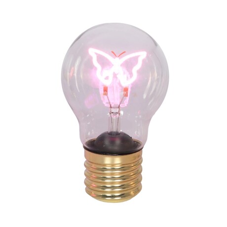 VELADORA TIPO BOMBILLA DE LUZ DISEÑO DE MARIPOSA VELADORA TIPO BOMBILLA DE LUZ DISEÑO DE MARIPOSA