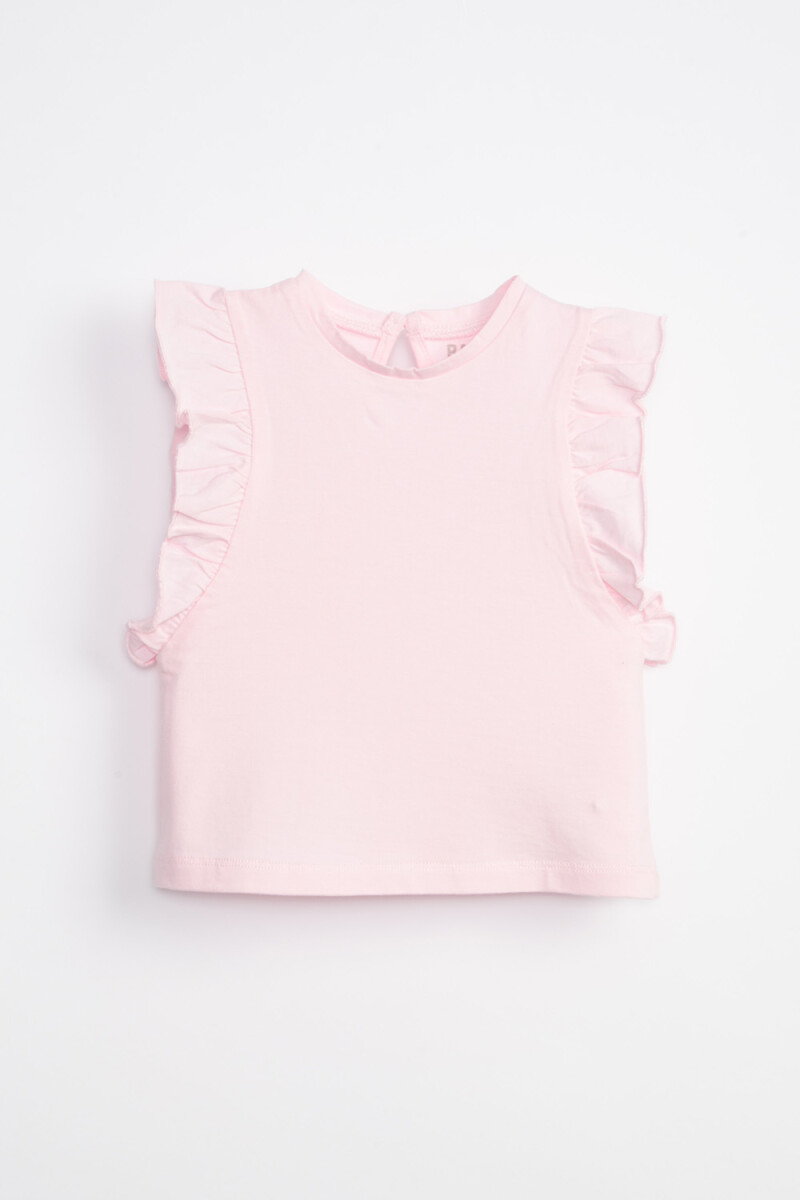 Musculosa volados - Rosa 