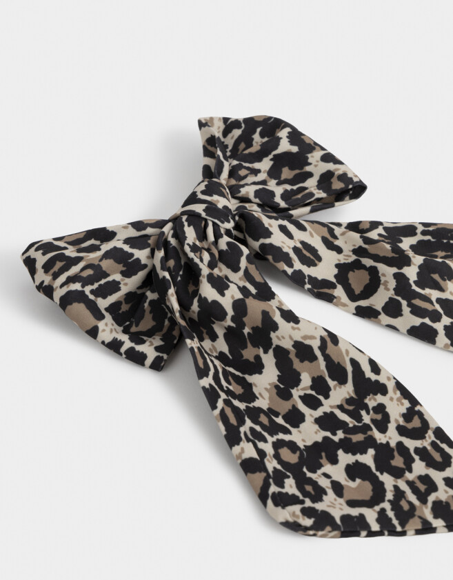 Hebillas Francesas Animal Print Hebilla Francesa Moño Animal Print - Estampado Animal Print