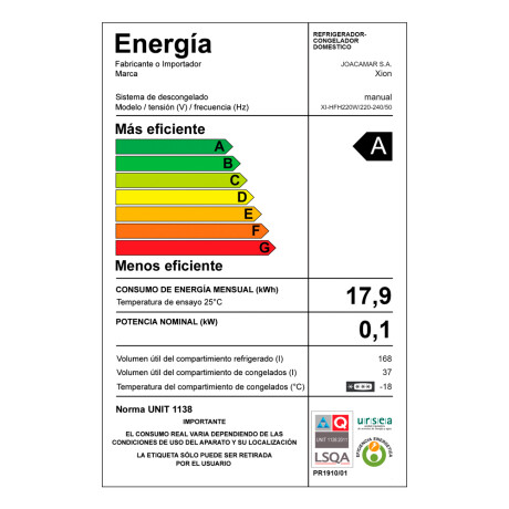 heladera refrigerador frío húmedo WHITE