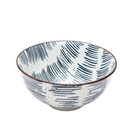 BOWL D12x6CM RAYADO AZUL BOWL D12x6CM RAYADO AZUL