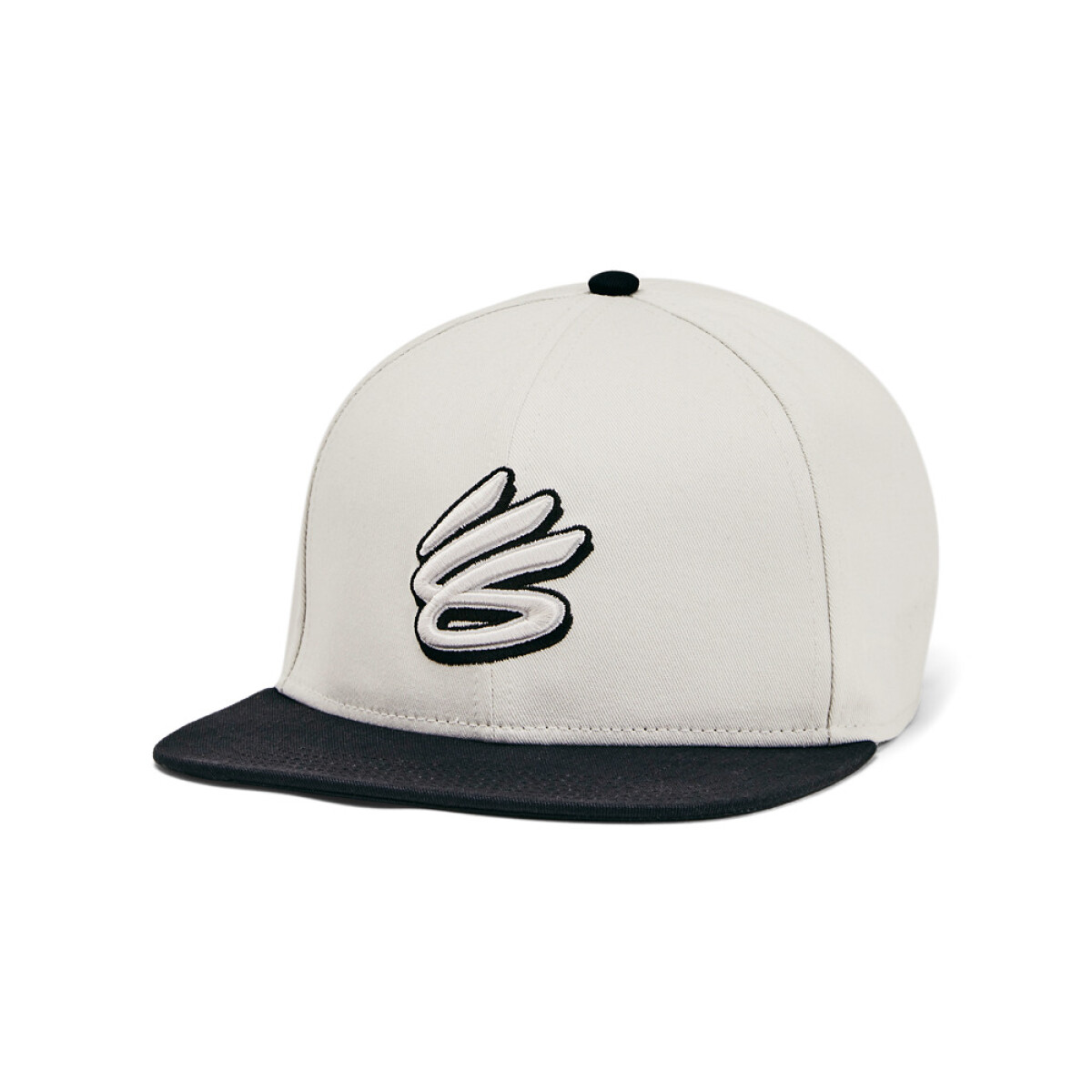M Curry Flatbrim Snapback-WHT - WHT-114 