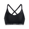 UA Crossback Low Bra-RED BLK-001