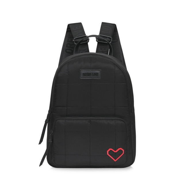 Mochila Las Oreiro Love Negro