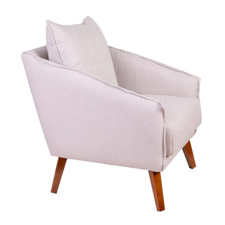 BUTACA TELA-Y-MADERA NATURAL-BEIGE COLIN BEIGE