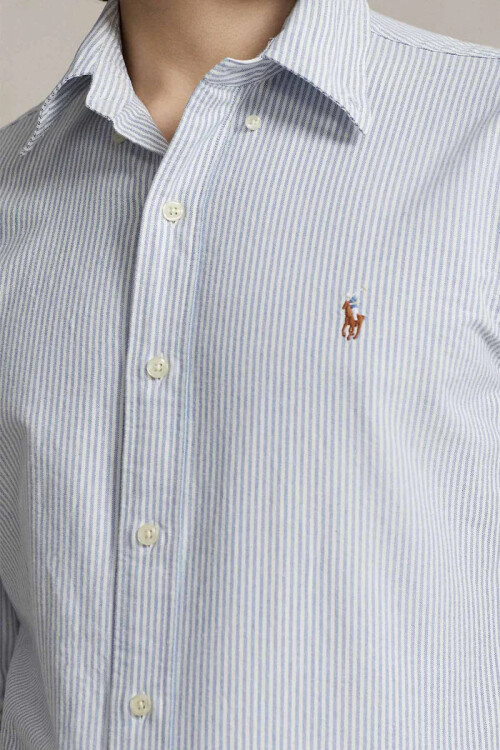 Camisa Oxford Polo Ralph Lauren Rayas
