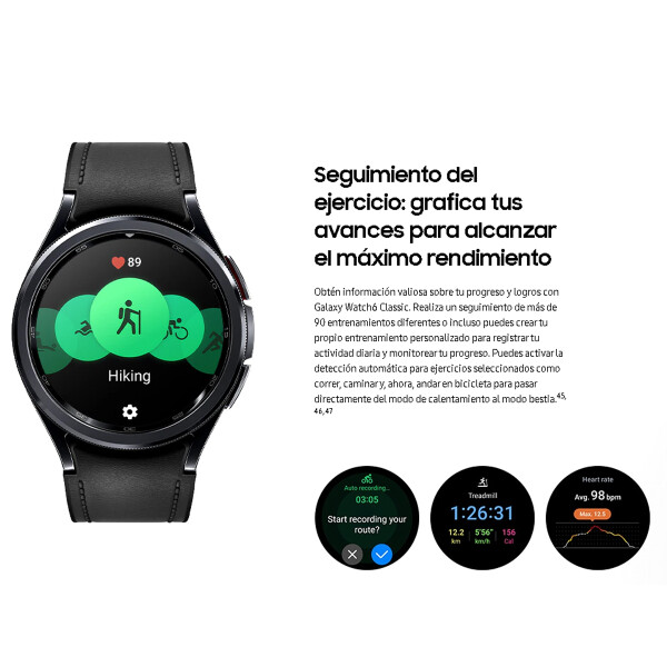 Smartwatch Samsung Galaxy 6 R950 43 Mm PLATEADO