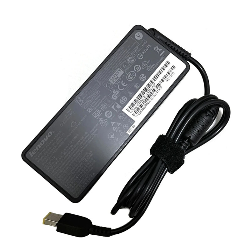 Cargador Lenovo Tipo USB 90W 20V 4.5A Amarillo Cargador Lenovo Tipo USB 90W 20V 4.5A Amarillo