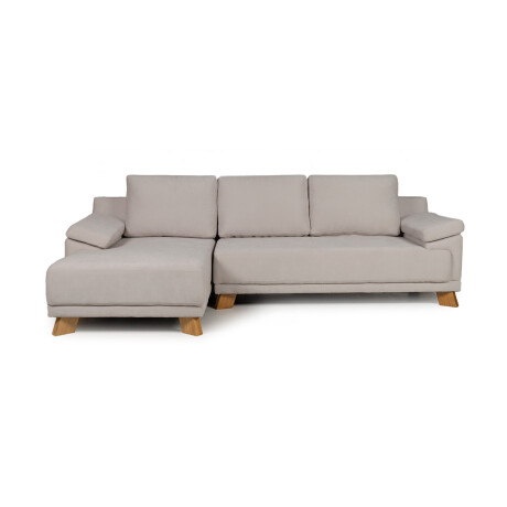 Rinconera Adalia - Tela Microfibra - Chaise izquierdo 9248 (Beige)