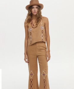 Pantalon Alena Camel