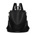 Mochila Antirrobo Cartera Mujer Impermeable Bolso Dama Color Variante Negro