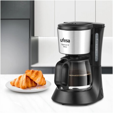 Cafetera De Goteo UFESA CG7125 Capriccio 12 Delux Capacidad 1.2L Filtro Permanente Cafetera De Goteo UFESA CG7125 Capriccio 12 Delux Capacidad 1.2L Filtro Permanente