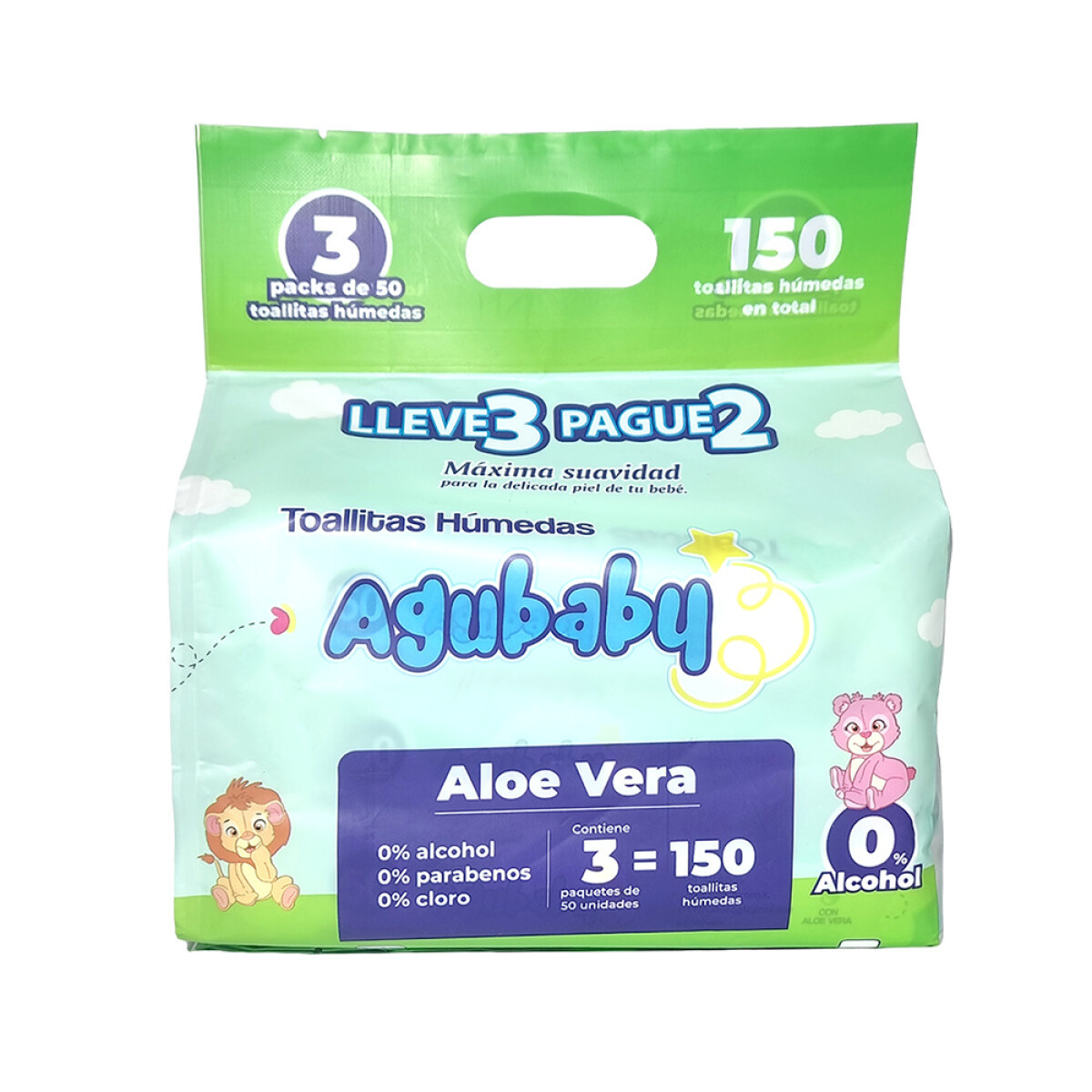 AGUBABY TOA HUM LLEVE 3 PAGUE 2 X 50 UN 