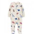 Enterito Carters Textura algodon Dino Beige