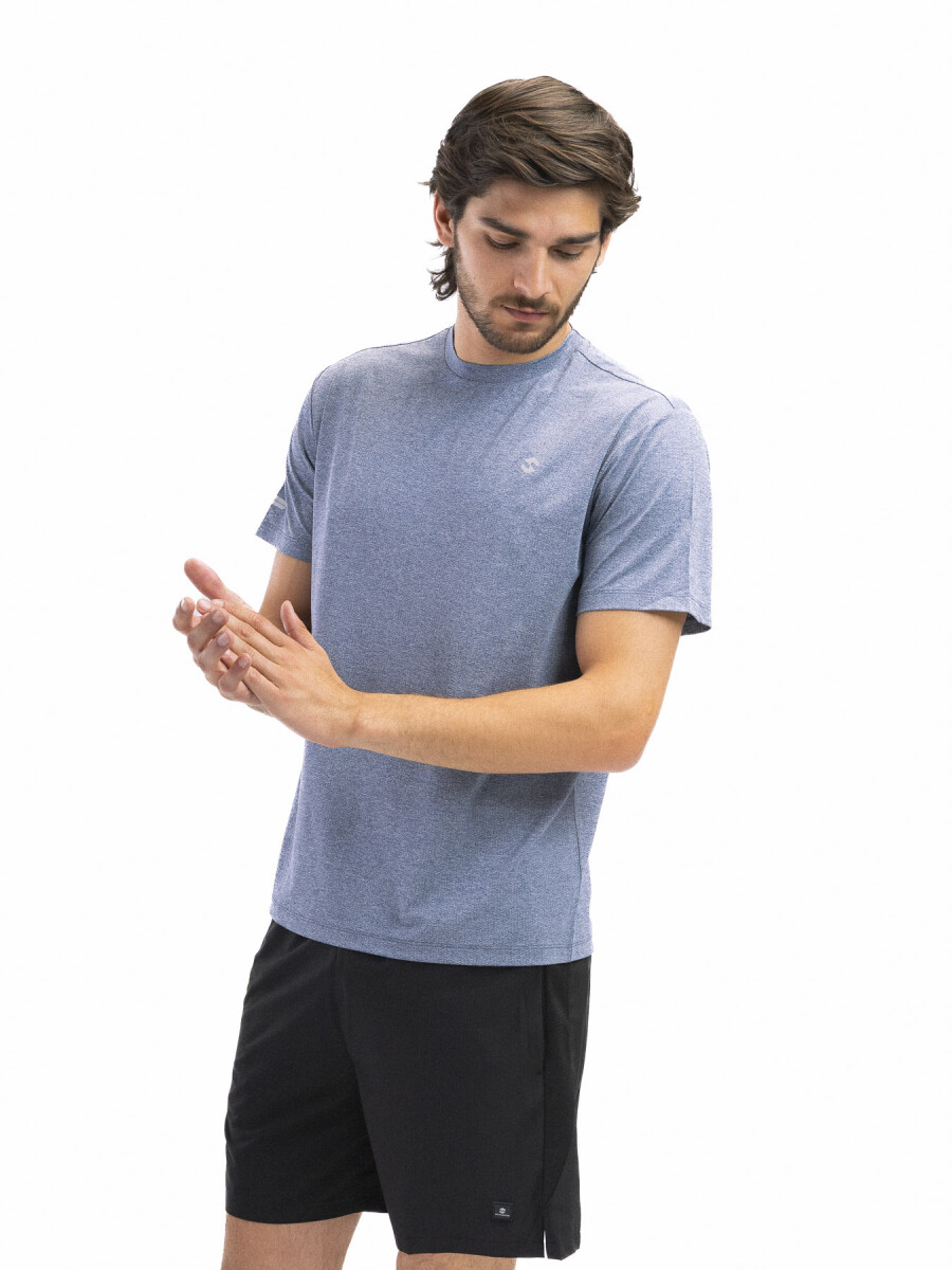 Remera Dry Fit Madrid Scandinavian - Marino 