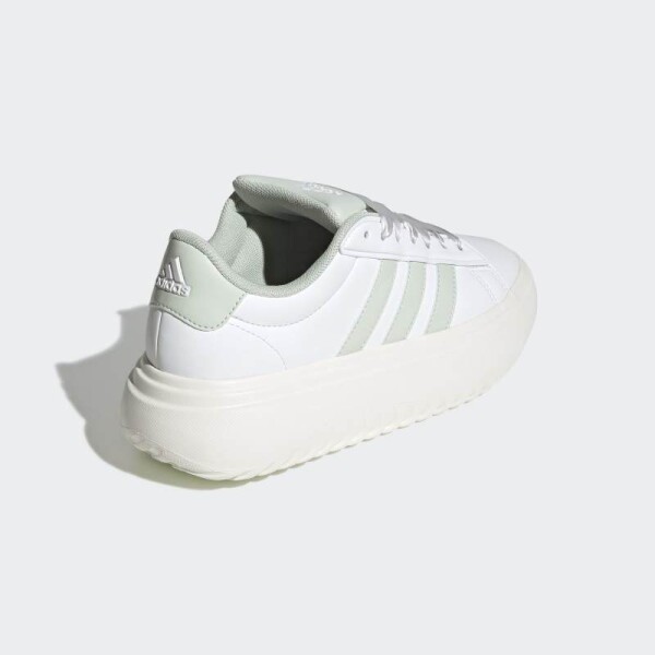 Championes Adidas Grand Court Platform Blanco