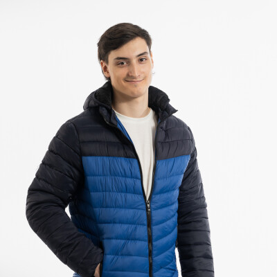 Campera Puffer Combi Royal
