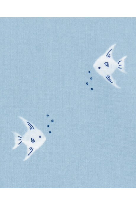 Malla de baño dos piezas, protección UPF 50+, manga larga, diseño peces Malla de baño dos piezas, protección UPF 50+, manga larga, diseño peces