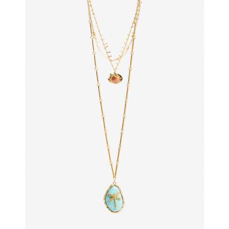 Collares Largos Color Combinacion Multicolor