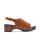 SANDALIAS VENET - CUERO CLOG MARRON