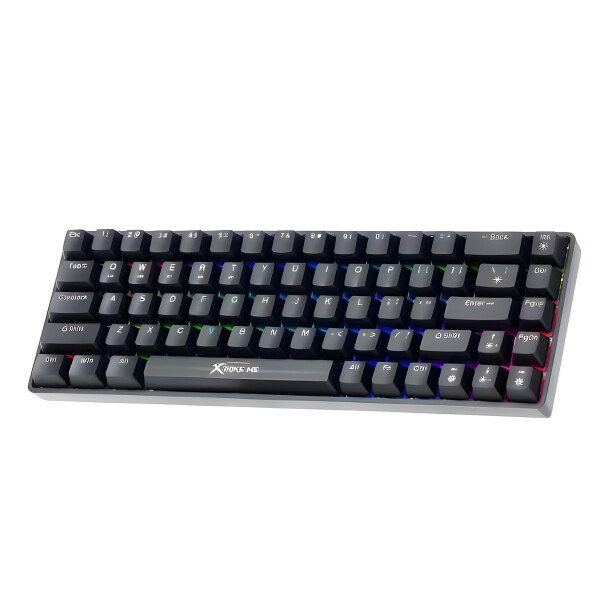 Teclado Mecánico Inalámbrico Gamer RGB Xtrike Me GK-995W BK Color Negro