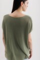 Blusa Athenia Verde Lurex