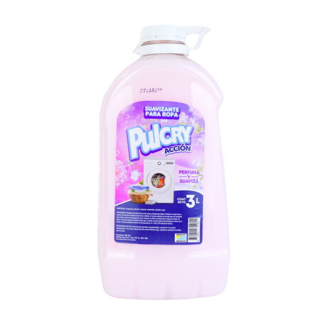 SUAVIZANTE PULCRY PARA ROPA 3 LT SUAVIZANTE PULCRY PARA ROPA 3 LT