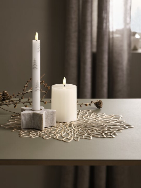 Mantel individual navideño HYRROKIN Ø38cm dorado Mantel individual navideño HYRROKIN Ø38cm dorado