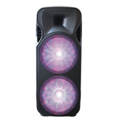 PAUSADO Parlante Eldom ELD-2X15 portátil con bluetooth negro Pausado Parlante Eldom Eld-2x15 Portátil Con Bluetooth Negro