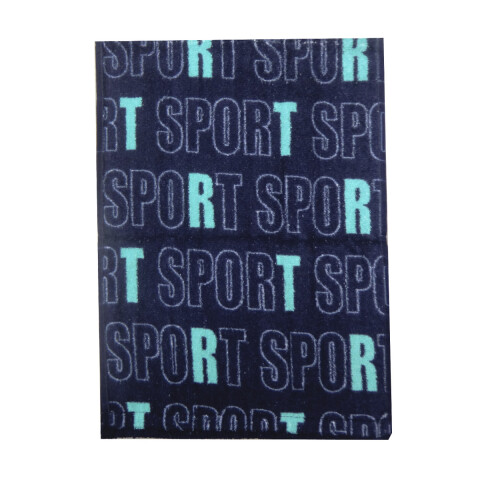 Toalla Social Sport Estampadas 30 x 80 cm AZUL
