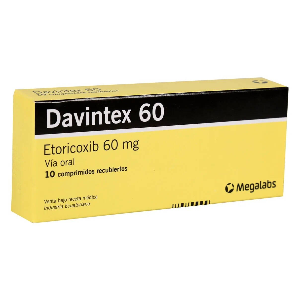 Davintex 60mg 10 Comprimidos 