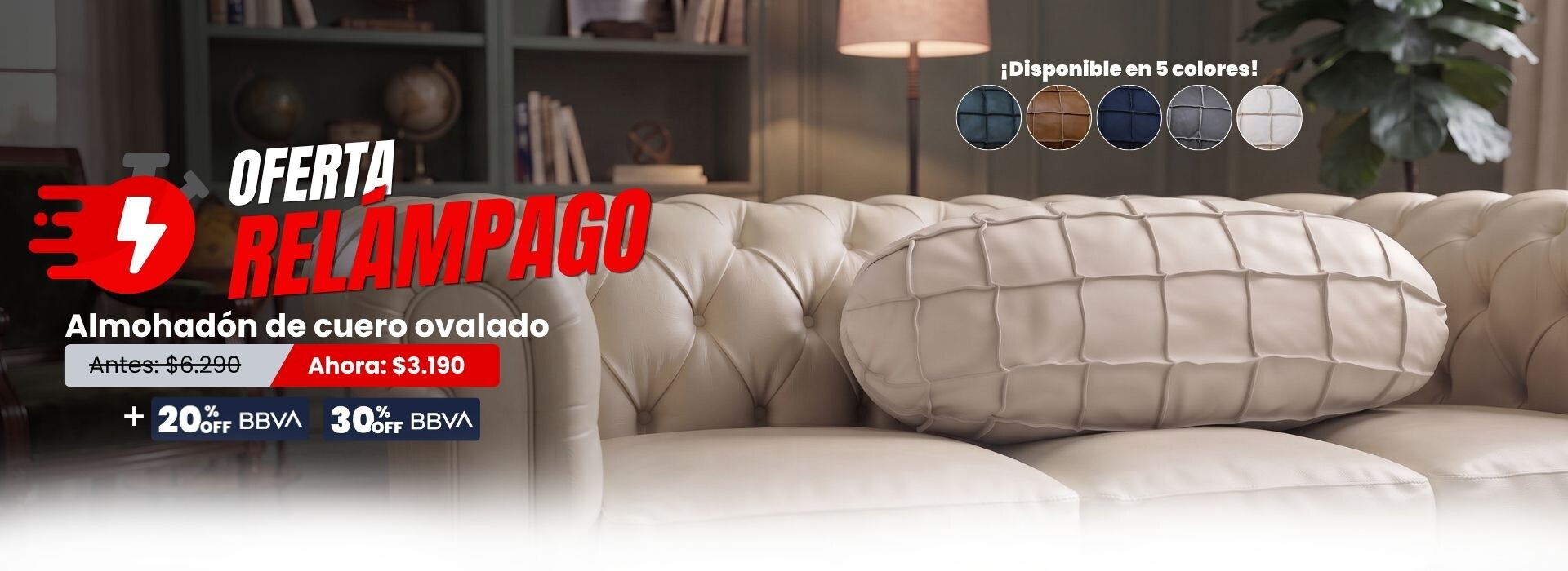 Ofertas almohadones