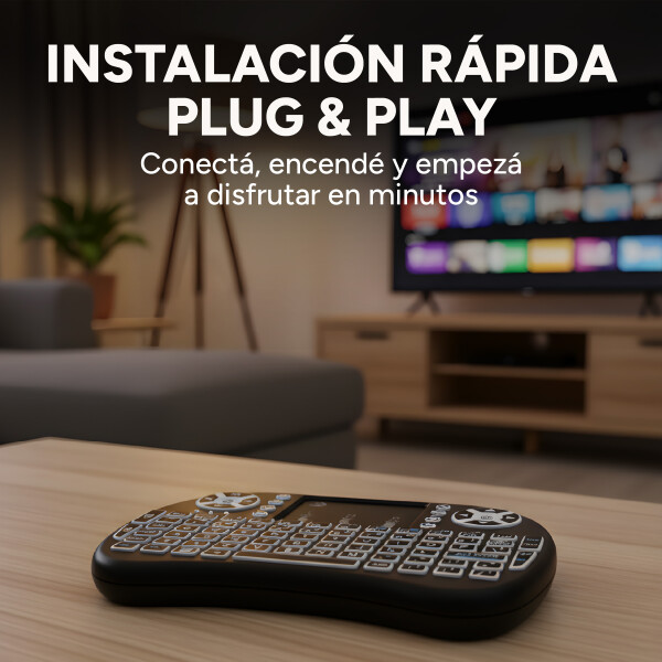 Smart Tv Box Goldtech 16Gb 2Gb Ram 4K Quad Core Android 11 Color Negro