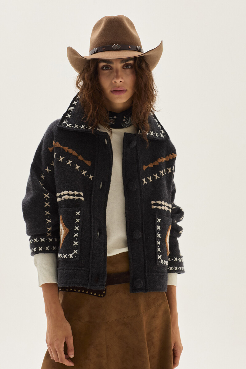 Campera Nira Charcoal