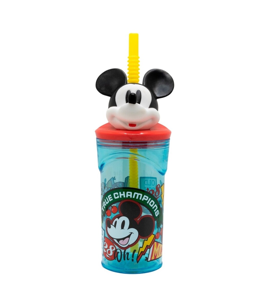 Vaso 3D Mickey con Sorbito 360 ml - Stor 