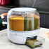Dispenser de Cereales Giratorio IMBACK Gigante Contenedor con 6 Compartimentos y Dosificador Dispenser de Cereales Giratorio IMBACK Gigante Contenedor con 6 Compartimentos y Dosificador