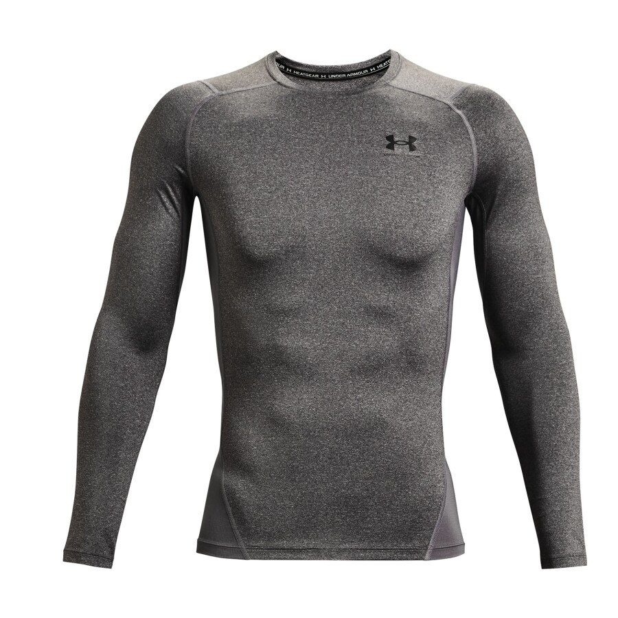 Remera de Hombre Under Armour HeatGear® Long Sleeve Gris