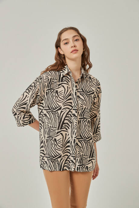 Camisa Azevedo Estampado 1