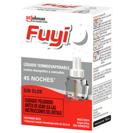 Fuyí líquido termovaporable 45 noches sin olor super precio! Fuyí líquido termovaporable 45 noches sin olor super precio!
