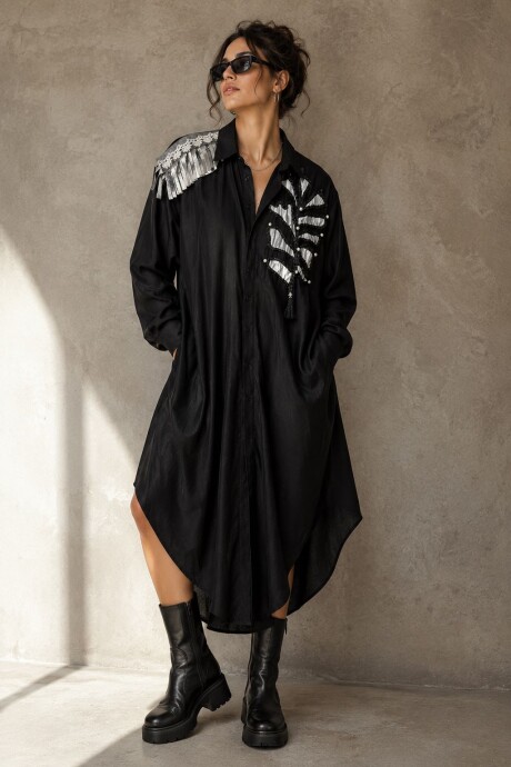 CAMISA SOLEIR Negro