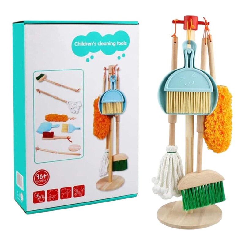 Juego Limpieza Madera Infantil Juego Limpieza Madera Infantil
