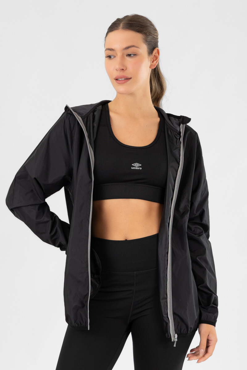 Campera micro comprimible umbro Negro