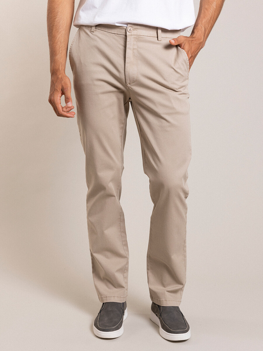 PANTALON LARDARO POLANCO - Almendra 