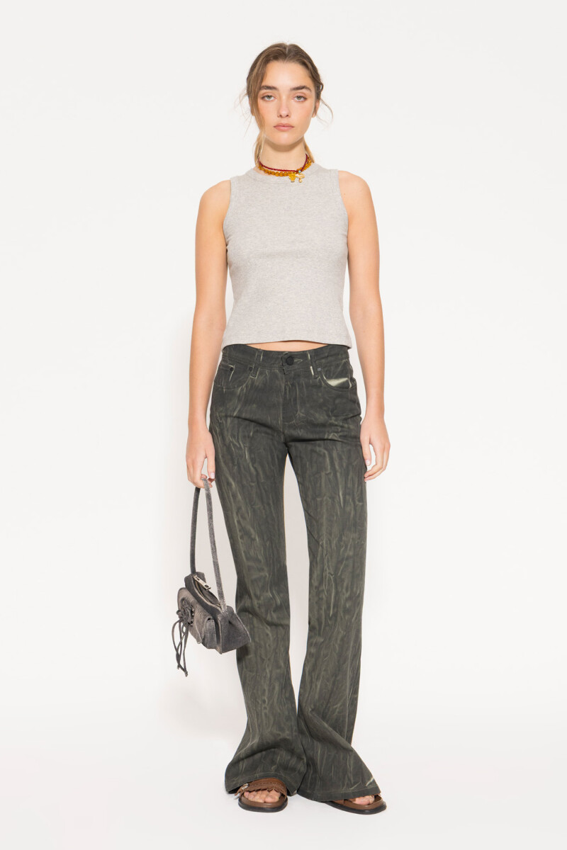 JEANS ANNIE COLOR Verde Militar