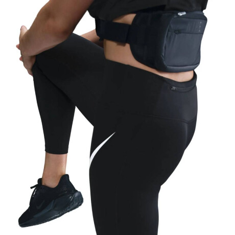 Pantalón Largo Nike Tempo Swoosh Run High-Waisted 7/8 Running Leggings de Mujer negro