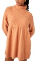JACI SWEATER DRESS Beige