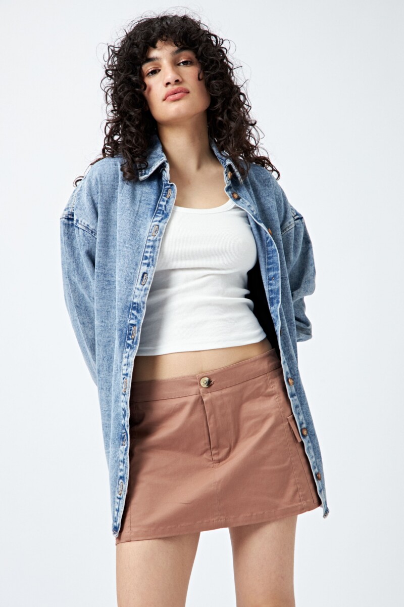 FALDA LICHT Marron