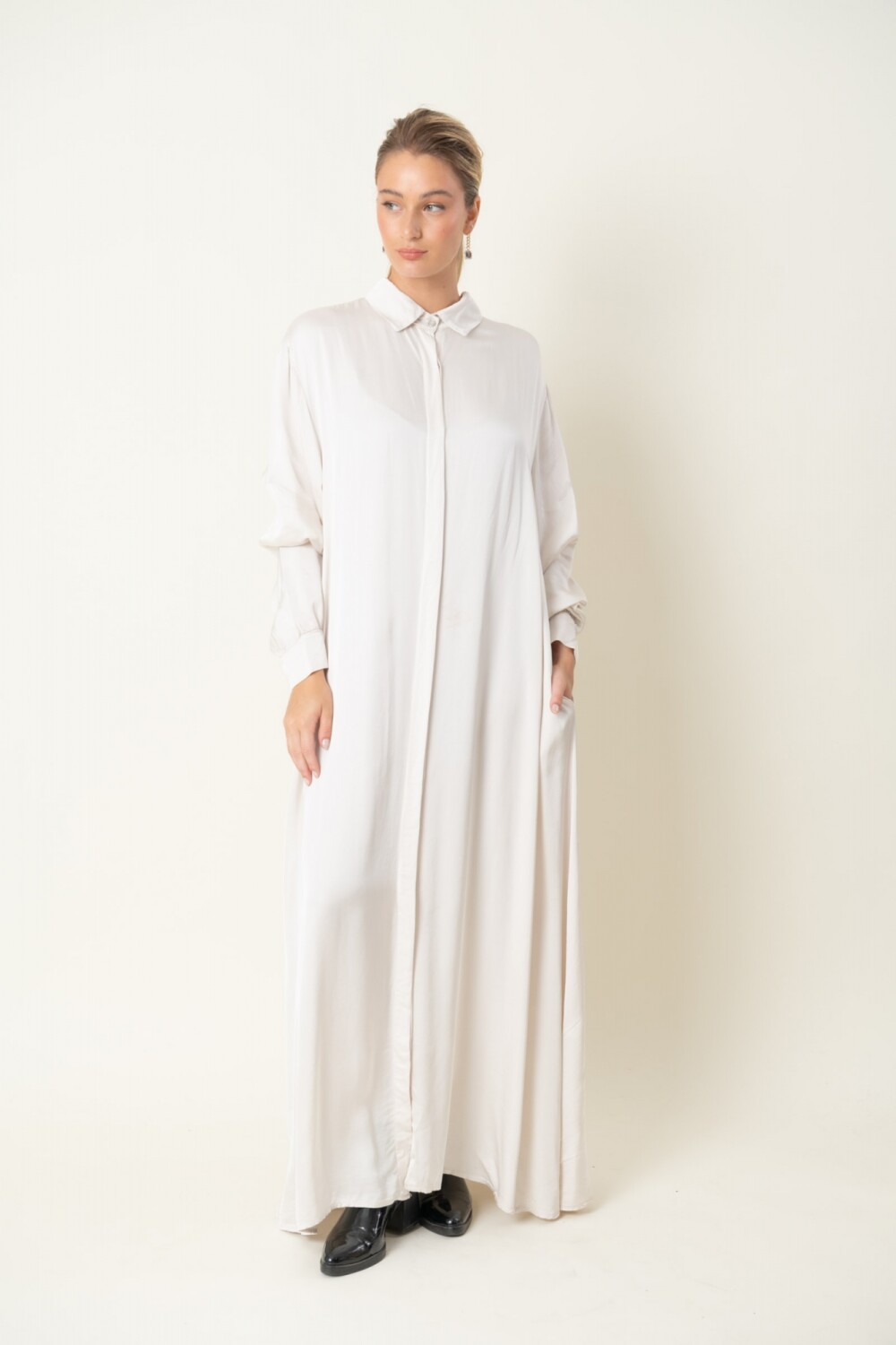 VESTIDO AMETRINA Natural