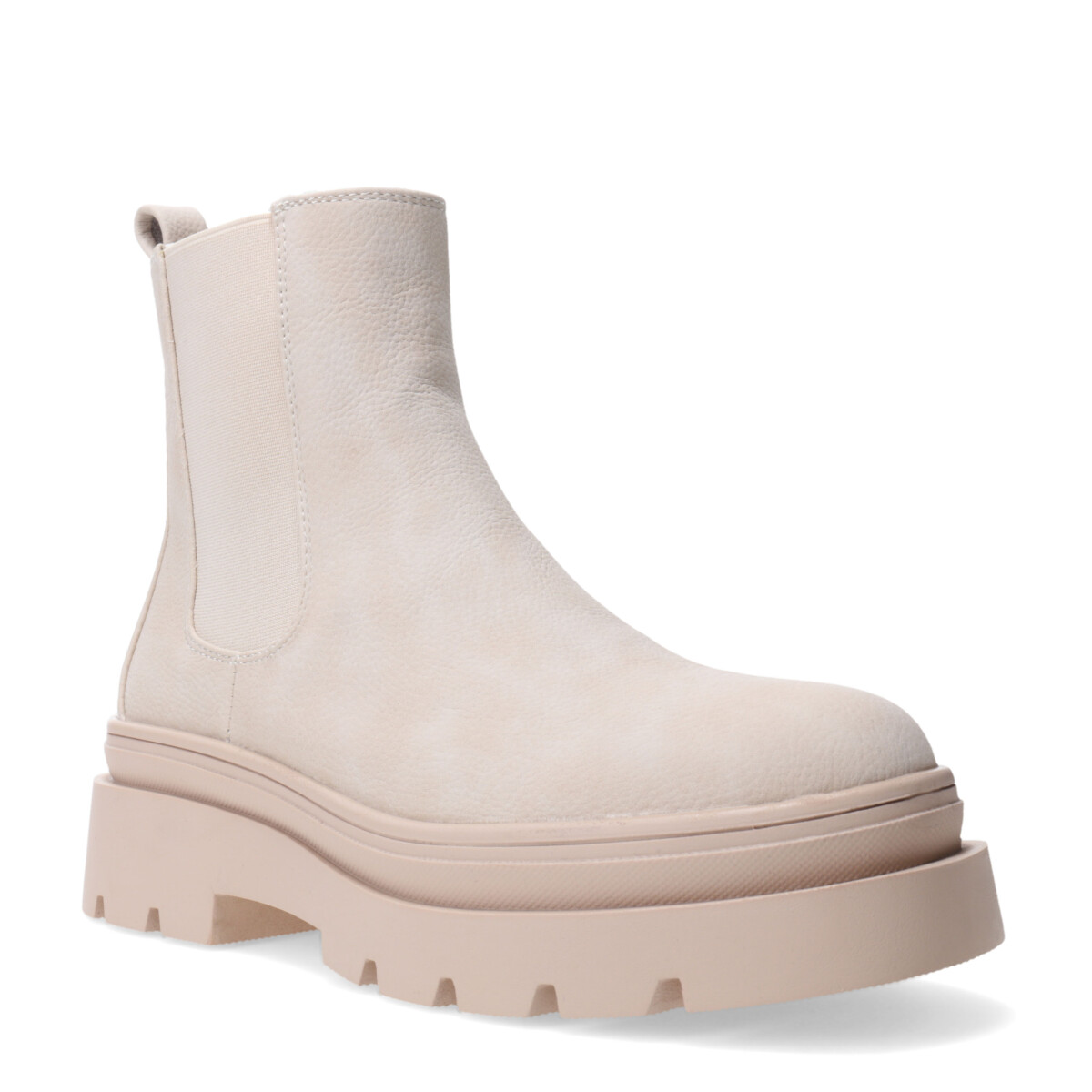 Bota MACAU tipo chelsea MissCarol - Off White 