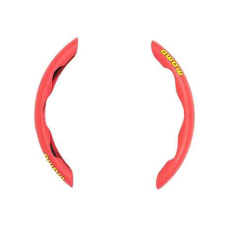 Empuñadura De Volante Momo Auto Rojo